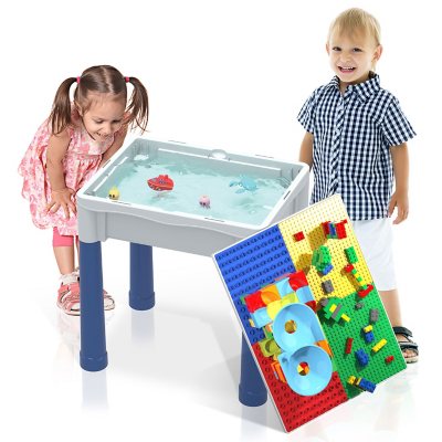 PicassoTiles Building Blocks Activity Center Table Set