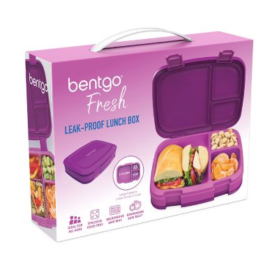 Bentgo Fresh 4-Compartment Leak-Proof Lunch Box, Choose Color