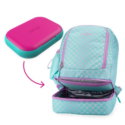 Bentgo 2-In-1 Backpack & Lunch Bag and Bentgo Kids Chill Lunch Box, Choose Color
