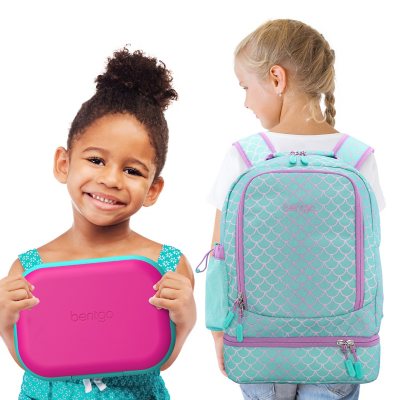 Bentgo 2-In-1 Backpack & Lunch Bag and Bentgo Kids Chill Lunch Box, Choose Color