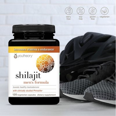 Youtheory Men's Shilajit 500mg Capsules, 120 ct.