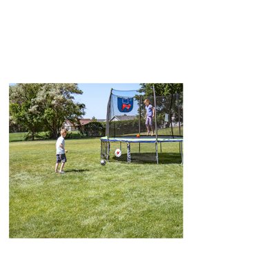 Skywalker 12' Round Sports Arena Trampoline with Enclosure Ã¢ÂÂ Dual Color