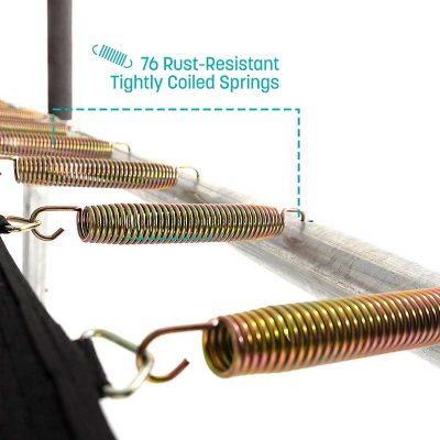 Skywalker Trampolines 15ft x 9ft Rectangle Trampoline with Enclosure Ã¢ÂÂ Blue