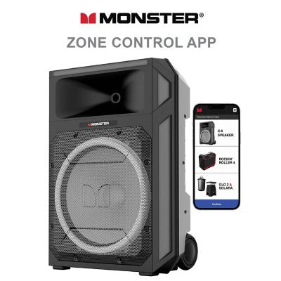 Monster X6 All-in-One PA Bluetooth Speaker System