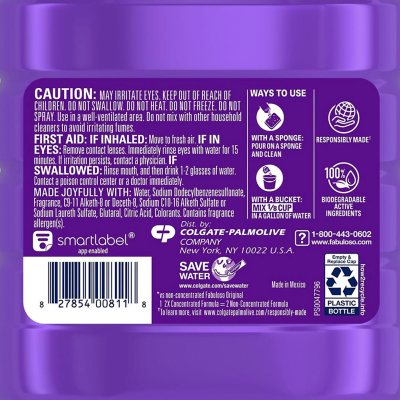 Fabuloso 2X Concentrated Multi-Purpose Cleaner, Lavender 210 fl. oz.
