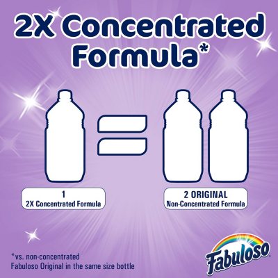 Fabuloso 2X Concentrated Multi-Purpose Cleaner, Lavender 210 fl. oz.
