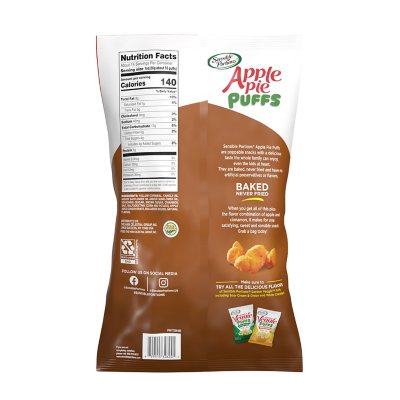 Sensible Portions Apple Pie Puffs, 13.5 oz.