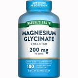 Nature's Truth Magnesium Glycinate Capsules, 200 mg, 180 ct.