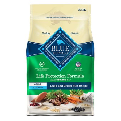 Blue Life Protection Formula Lamb & Rice, Adult Dry Dog Food, 36 lbs.