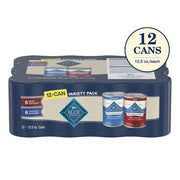 Blue Buffalo Homestyle Recipes Variety Pack, Adult Wet Dog Food, 12 ct., 12.5 oz.