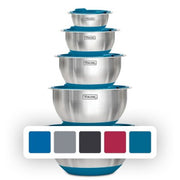 Viking 10-Piece Stainless Steel Mixing, Prep and Serving Bowl Set