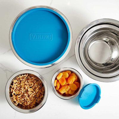 Viking 10-Piece Stainless Steel Mixing, Prep and Serving Bowl Set