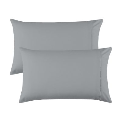 Aireolux Performance 600 Thread Count 100% Cotton Sateen Pillowcases, Assorted Colors and Sizes