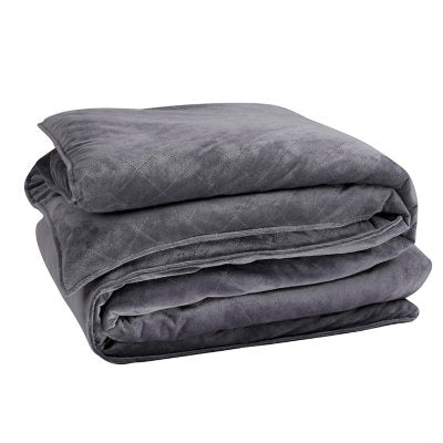 Adult Weighted Blanket With Removable Cover, 10-20 lbs, Choose Color