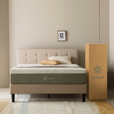 ZINUS Night Therapy 12" Medium Memory Foam Mattress