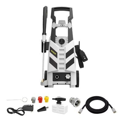 Sun Joe Electric Pressure Washer, 2200-PSI (PWMA Rated) w/ Included Foam Cannon and Turbo Nozzle with Accessories