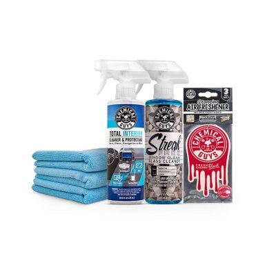 Chemical Guys Interior Cleaning Kit with Hanging Air Fresheners (8 Piece)