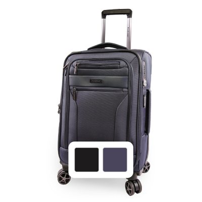 Brookstone Harbor 21" Carry-On Softside Spinner Luggage, Choose Color