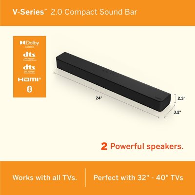 VIZIO V-Series 2.0 Compact Sound Bar