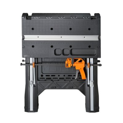 Worx Pegasus Folding Work Table and Sawhorse with Clamps