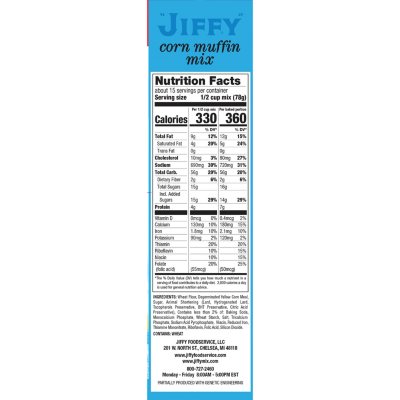 JIFFY Corn Muffin Mix 40 oz.