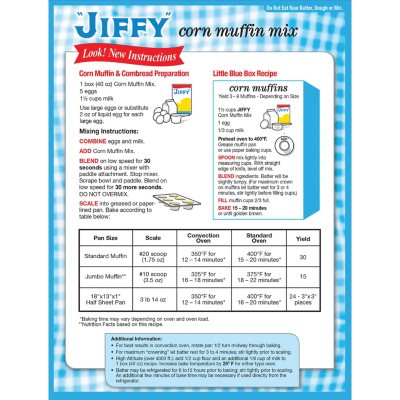 JIFFY Corn Muffin Mix 40 oz.