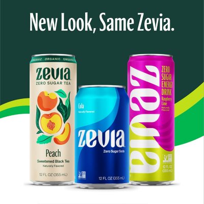 Zevia Zero Sugar Soda Variety Pack 12 fl. oz., 24 pk.