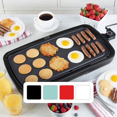 Dash Everyday Nonstick Electric Griddle, Choose Color
