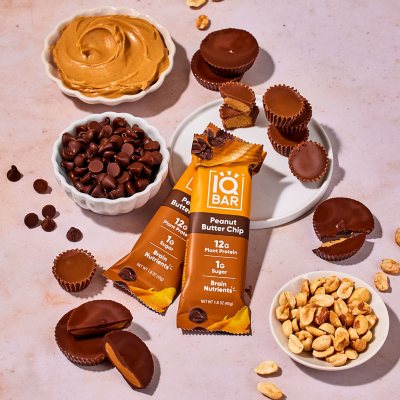 IQBAR Plant Protein Bar Variety Pack, 12 pk.