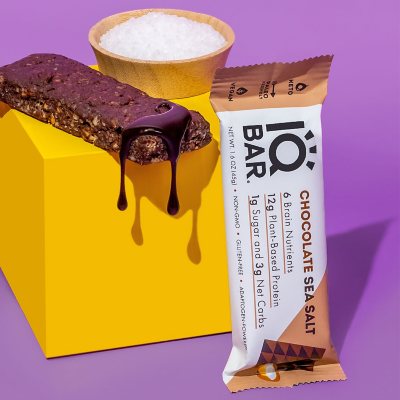 IQBAR Plant Protein Bar Variety Pack, 12 pk.