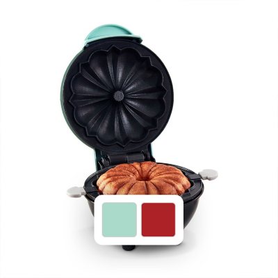 DASH Mini Bundt Cake Maker Machine for Kid-Friendly Breakfast, Snacks, Desserts & More with Non-stick Surface