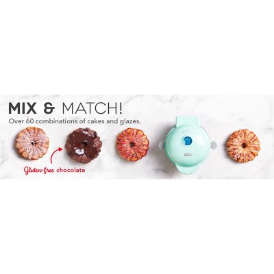 DASH Mini Bundt Cake Maker Machine for Kid-Friendly Breakfast, Snacks, Desserts & More with Non-stick Surface