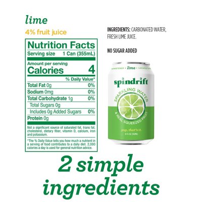 Spindrift Sparkling Water Variety Pack 12 fl. oz., 24 pk.