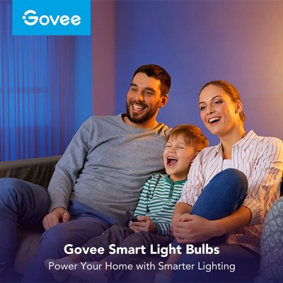 Govee Wi-Fi 1200LM RGBWW LED Bulb 4 pack
