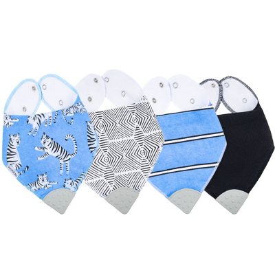 Bazzle Baby BandaBib Teethers, 4 pk., Choose Color