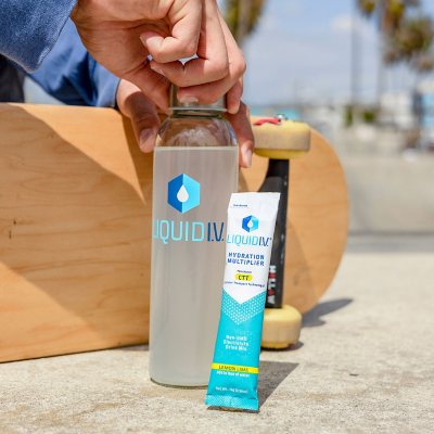 Liquid I.V. Hydration Multiplier Electrolyte Drink Mix, Lemon Lime, 30 ct.