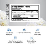 Codeage Liposomal Glutathione Essential Phospholipids Antioxidant Capsules  120 ct.