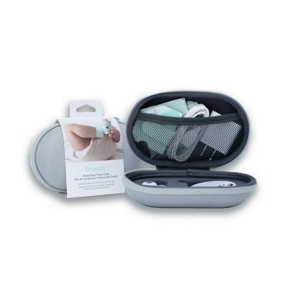 Owlet Dream Duo 2 Baby Sleep Monitor with Travel Case & White Sleeper