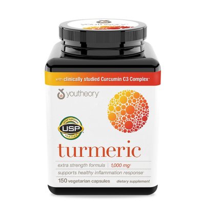 Youtheory Turmeric Extra Strength Capsules 150 ct.