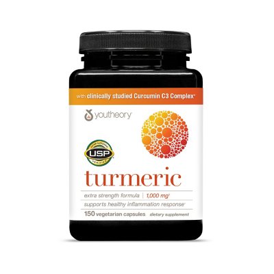 Youtheory Turmeric Extra Strength Capsules 150 ct.