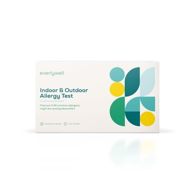 Everlywell Indoor & Outdoor Allergy At Home Test, 40 Different Allergies