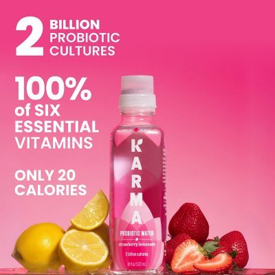 Karma Probiotic Water Variety Pack 18 fl. oz. 12 pk.