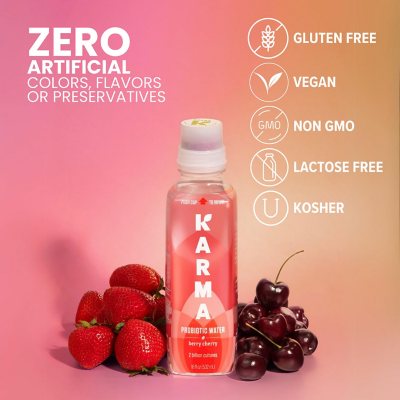 Karma Probiotic Water Variety Pack 18 fl. oz. 12 pk.
