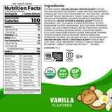 Orgain Kids 8g Protein Organic Nutritional Shake, Vanilla, 8.25 fl. oz., 12 pk.