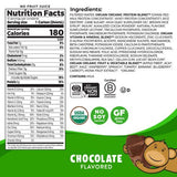 Orgain Kids 8g Protein Organic Nutritional Shake, Chocolate 8.25 fl. oz.,12 pk.