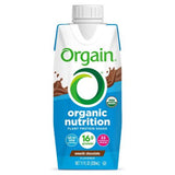 Orgain Organic Nutrition Vegan All-in-One Protein Plant Based RTD Shake, Smooth Chocolate 12 ct.