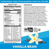 Orgain Organic Nutrition 16g Vegan Plant Based Protein Shake, Vanilla Bean 11 fl. oz., 12 ct.