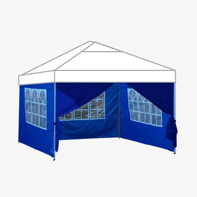 10’x10’ Zippered Window-Wall POPUP-SHADE Accessory