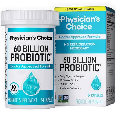 Physician's Choice Probiotics Capsules, 60 Billion CFU 84 ct.