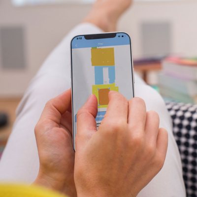 Dustin Self-Emptying Robot Vacuum and Mop, with 100-day Dock and Patented Navigation, Wi-Fi Connected